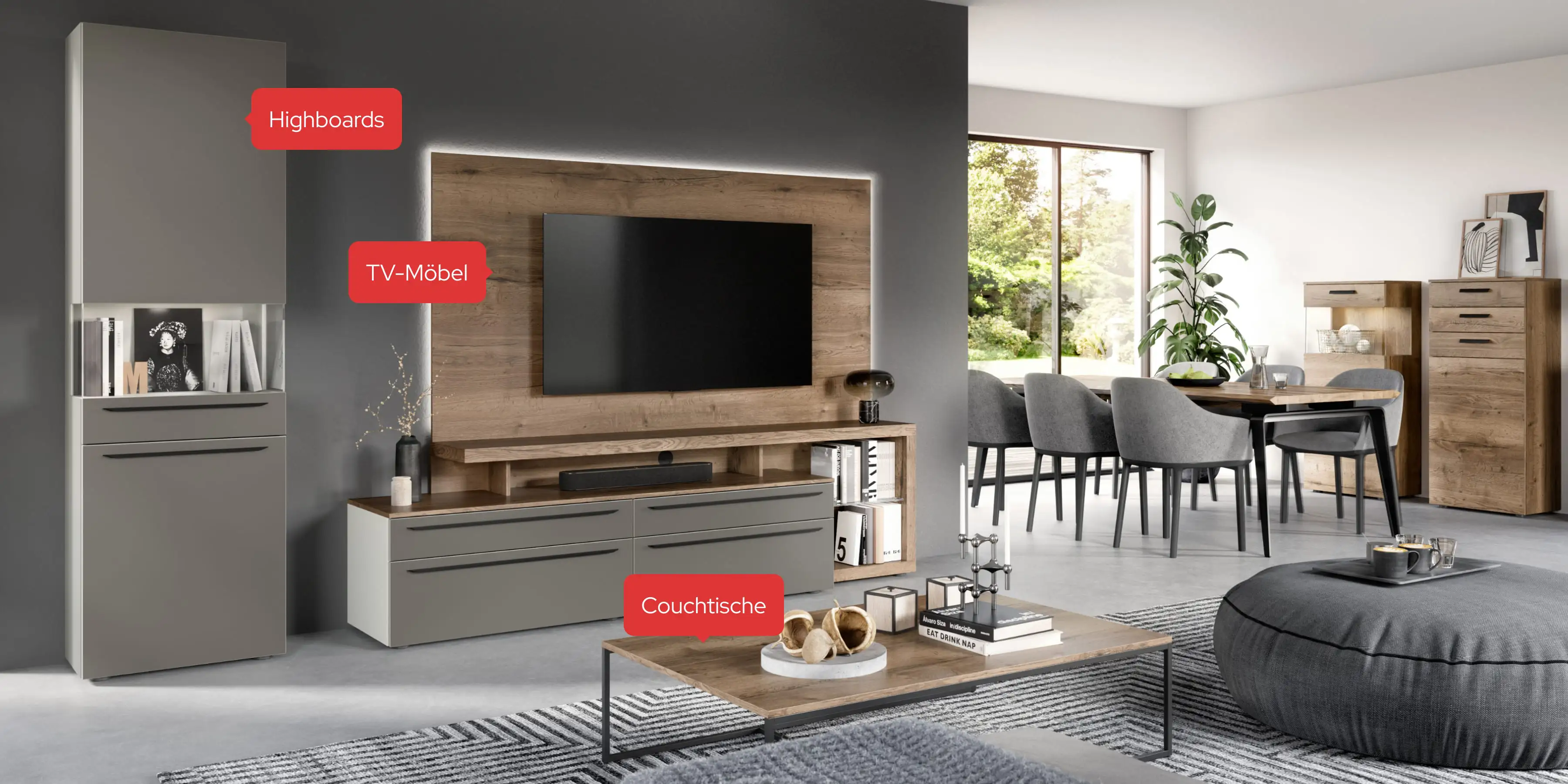 Moderne Wohnzimmermöbel